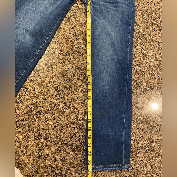 🔆3/$25🔆 GAP 1969 Jeans Straight Cut Relaxed fit Jeans Adjustable Waist Size 10 - Picture 6 of 7